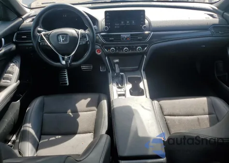 2021 Honda Accord Sport из США, поврежденный, VIN 1HGCV1F35MA075932